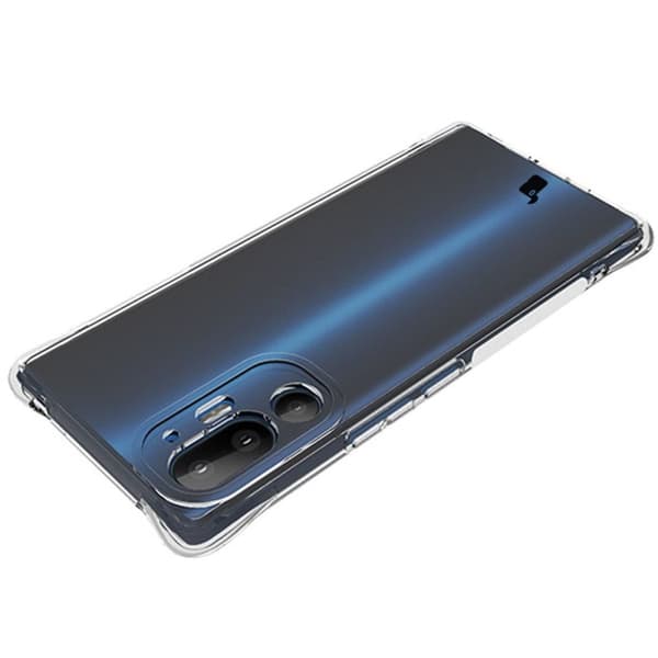 Bizon Case Salpa Flexibelt Skal för HTC U24 Pro, Transparent