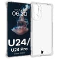 Miniatyrbild 1 av 6: Bizon Case Salpa Flexibelt Skal för HTC U24 Pro, Transparent