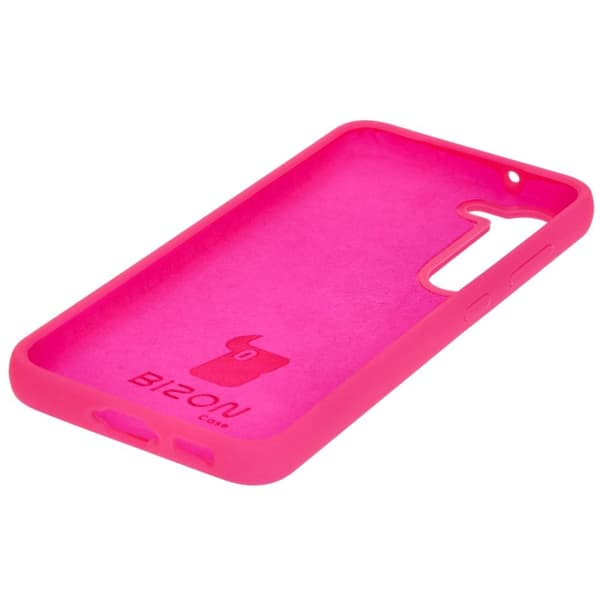Bizon mjukt skal till Galaxy S23, neonrosa