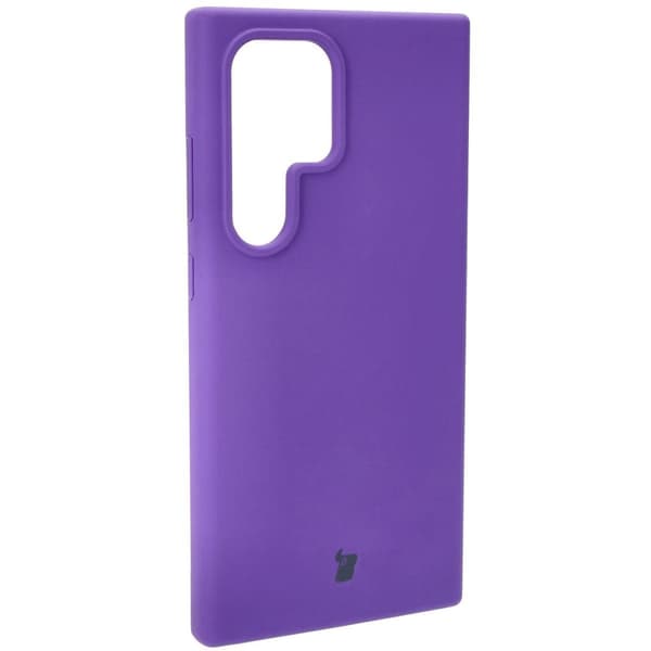 Bizon blødt cover til Galaxy S24 Ultra, lilla