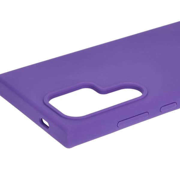 Bizon blødt cover til Galaxy S24 Ultra, lilla
