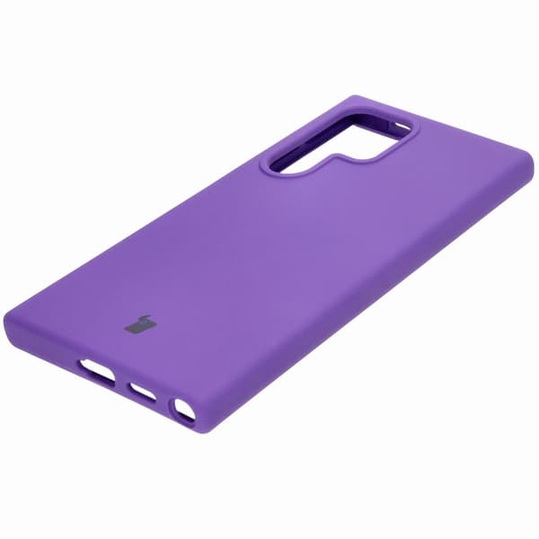 Bizon blødt cover til Galaxy S24 Ultra, lilla