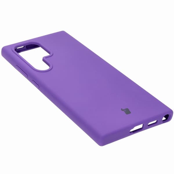 Bizon blødt cover til Galaxy S24 Ultra, lilla