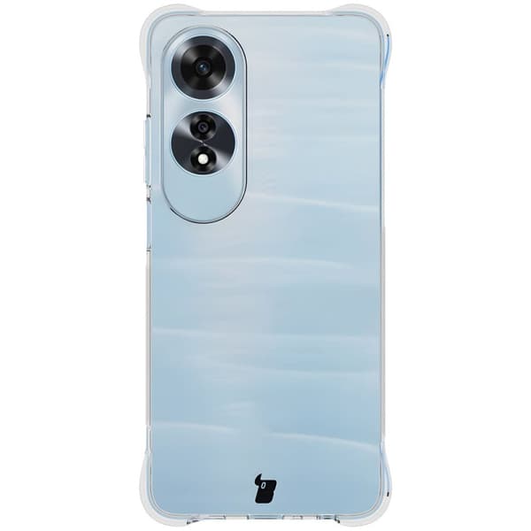Bizon Case Salpa Fleksibelt Etui til Oppo A60 4G, Gennemsigtig