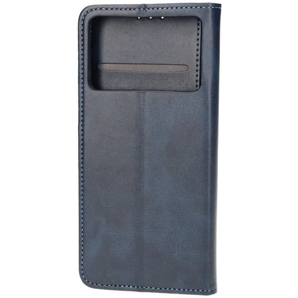 Bizon Case Taskullinen Läppäkotelo Xiaomi Poco F6 Prolle, Tummansininen
