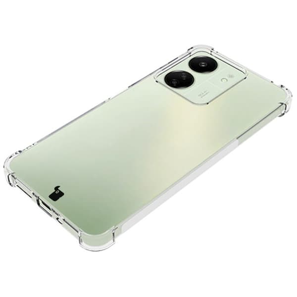 Etui + 2x Bizon-etui i hærdet glas, klar pakke til Xiaomi Redmi 13 4G