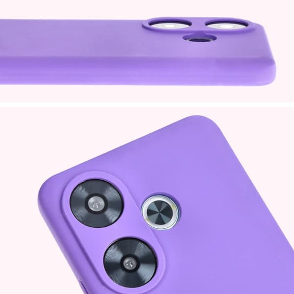 Bizon Mjukt Skal till Xiaomi Poco F6, Lila