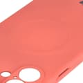 Miniatyrbillede 5 af 5: Bizon silikone-cover med magnetisk design til iPhone 16 Plus, støvet pink