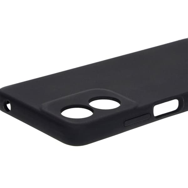 Bizon Soft Case Silikonskal till Motorola Moto G04, Svart