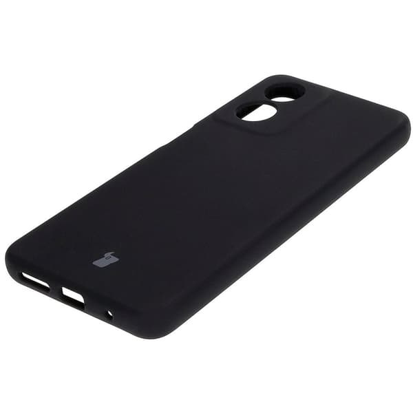 Bizon Soft Case Silikonskal till Motorola Moto G04, Svart