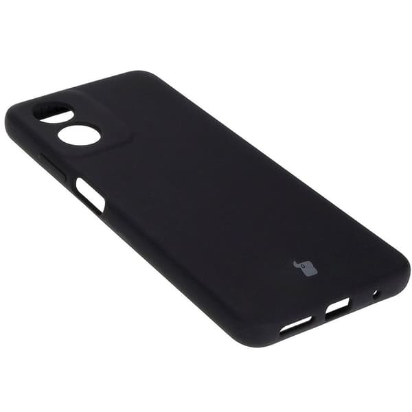 Bizon Soft Case Silikonskal till Motorola Moto G04, Svart