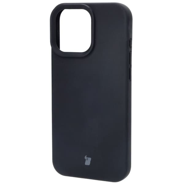 Bizon pehmeä suojakuori iPhone 16 Pro Maxille, musta