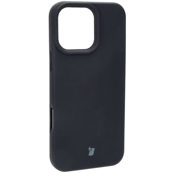 Bizon pehmeä suojakuori iPhone 16 Pro Maxille, musta