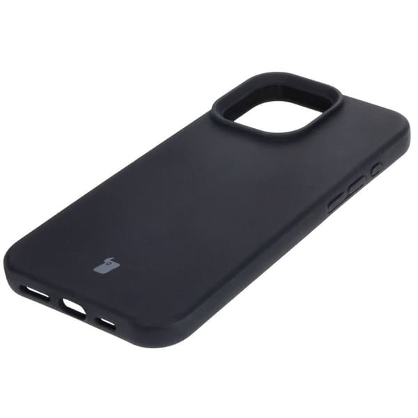 Bizon pehmeä suojakuori iPhone 16 Pro Maxille, musta