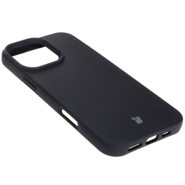 Bizon pehmeä suojakuori iPhone 16 Pro Maxille, musta