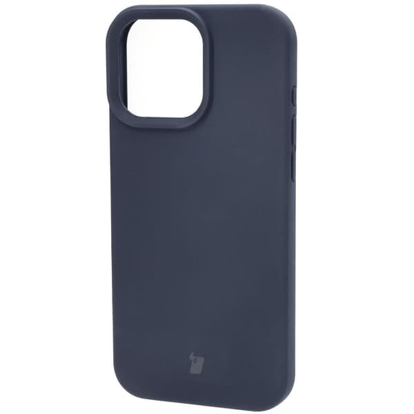 Bizon blødt cover til iPhone 16 Pro Max, mørkeblå