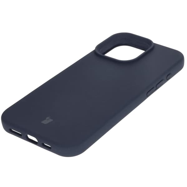 Bizon blødt cover til iPhone 16 Pro Max, mørkeblå