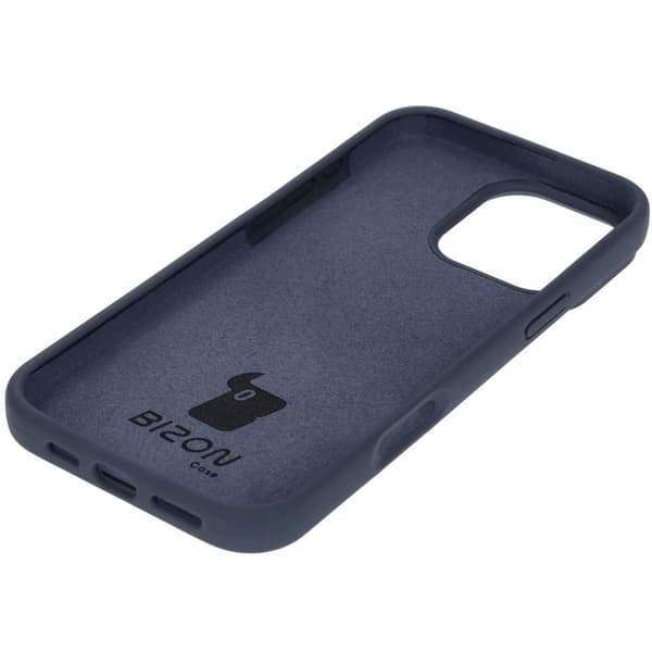 Bizon blødt cover til iPhone 16 Pro Max, mørkeblå