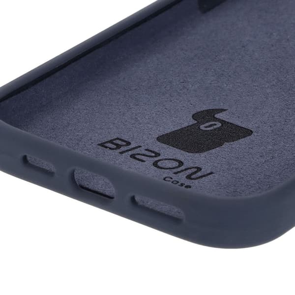 Bizon blødt cover til iPhone 16 Pro Max, mørkeblå