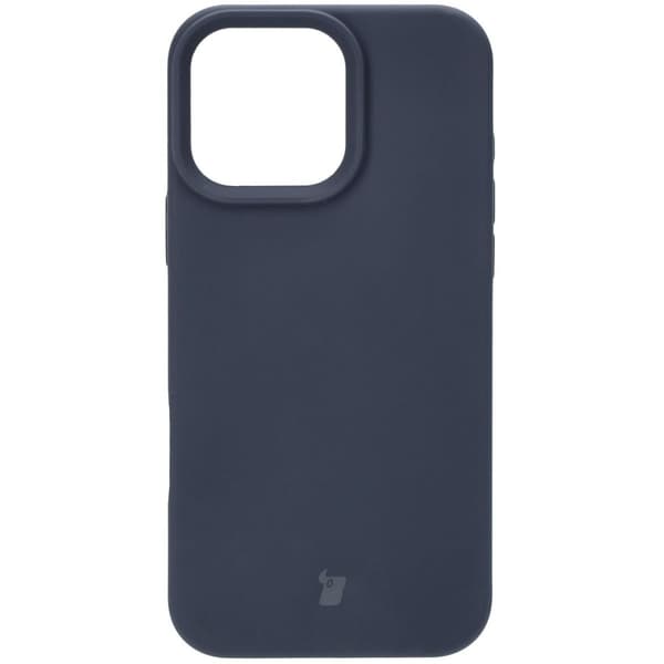 Bizon blødt cover til iPhone 16 Pro Max, mørkeblå