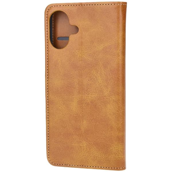 Bizon-kotelo iPhone 16 Plussalle, ruskea