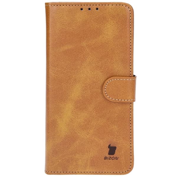 Bizon-kotelo iPhone 16 Plussalle, ruskea