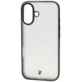 Pikkukuva 5 / 8: Bizon Angelo -kotelo iPhone 16:lle, savunpunainen ja mustalla kehyksellä