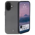 Pikkukuva 1 / 8: Bizon Angelo -kotelo iPhone 16:lle, savunpunainen ja mustalla kehyksellä