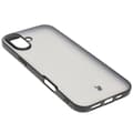 Pikkukuva 4 / 8: Bizon Angelo -kotelo iPhone 16 Plussalle, savunharmaa ja mustalla kehyksellä