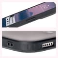 Pikkukuva 7 / 8: Bizon Angelo -kotelo iPhone 16 Plussalle, savunharmaa ja mustalla kehyksellä