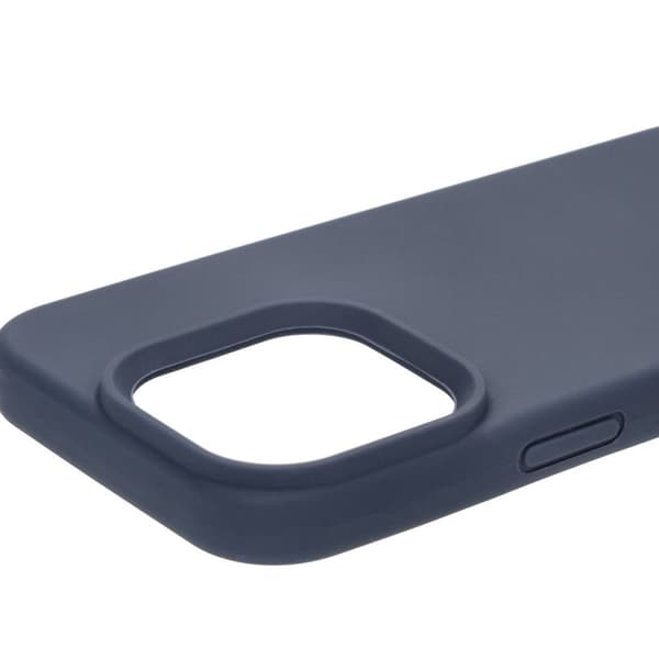 Bizon mjukt skal till iPhone 16 Pro, mörkblå
