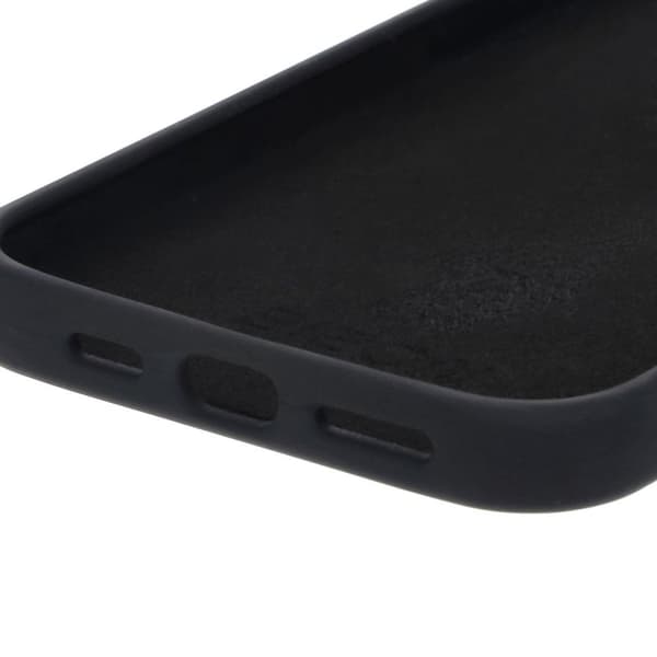 Bizon pehmeä suojakuori iPhone 16 Plussalle, musta