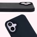 Pikkukuva 10 / 11: Bizon pehmeä suojakuori iPhone 16 Plussalle, musta