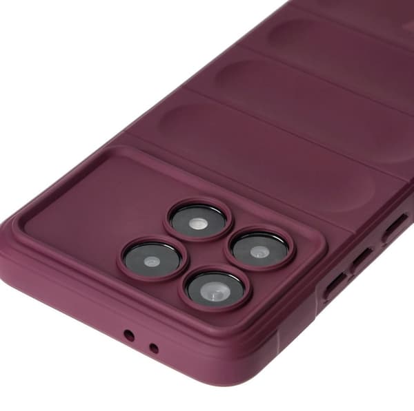 Bizon Cover Tur til Xiaomi Poco F6 Pro, mørkelilla