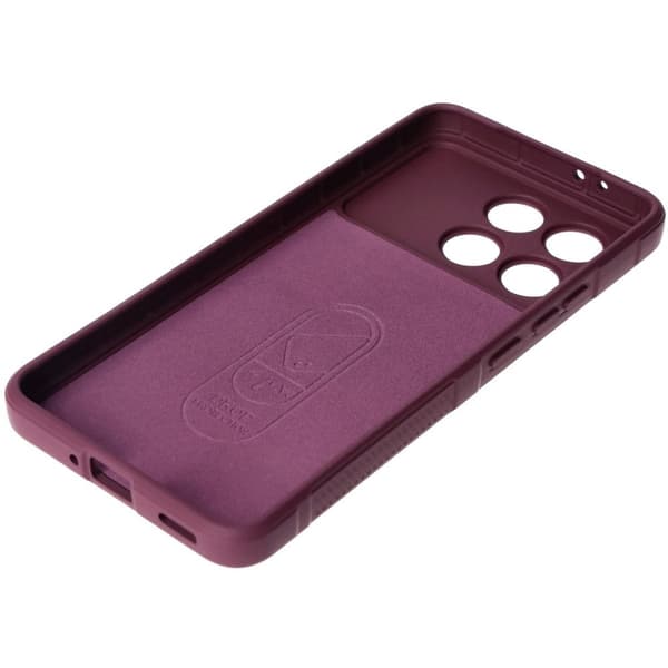 Bizon Cover Tur til Xiaomi Poco F6 Pro, mørkelilla