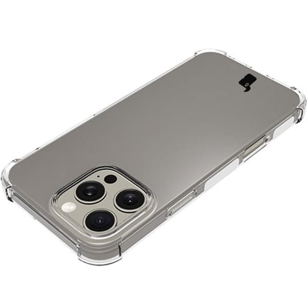 Etui + 2x Hærdet Glas + Linse Glas Bizon Etui Klar Pakke til iPhone 16 Pro Max