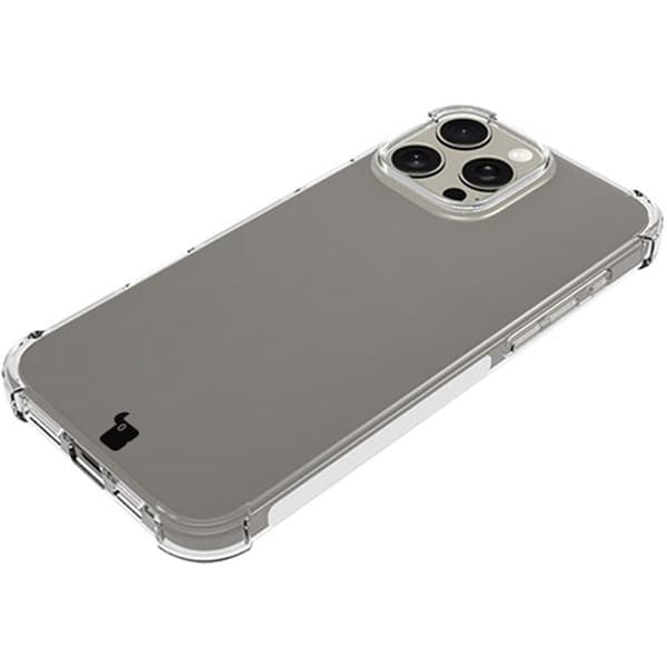 Etui + 2x Hærdet Glas + Linse Glas Bizon Etui Klar Pakke til iPhone 16 Pro Max
