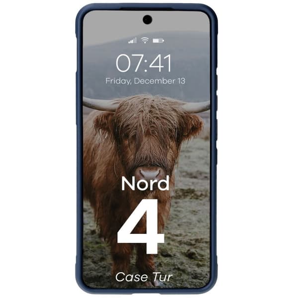 Bizon Suojakuori OnePlus Nord 4:lle, Tummansininen