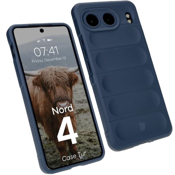 Bizon Suojakuori OnePlus Nord 4:lle, Tummansininen