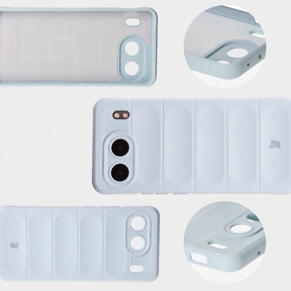 Bizon Cover Tur til OnePlus Nord 4, lyseblå