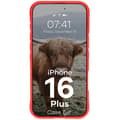 Pikkukuva 8 / 11: Bizon Case Tur -panssaroidun suojakuoren iPhone 16 Plussalle, punainen