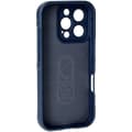 Miniatyrbild 7 av 11: Bizon Case Tur armerat skal för iPhone 16 Pro, marinblå