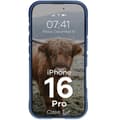 Miniatyrbild 8 av 11: Bizon Case Tur armerat skal för iPhone 16 Pro, marinblå