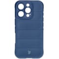 Miniatyrbild 11 av 11: Bizon Case Tur armerat skal för iPhone 16 Pro, marinblå