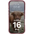 Miniatyrbillede 8 af 11: Bizon Case Tur pansret cover til iPhone 16 Pro, mørkelilla