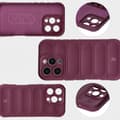 Miniatyrbillede 9 af 11: Bizon Case Tur pansret cover til iPhone 16 Pro, mørkelilla