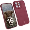 Miniatyrbillede 1 af 11: Bizon Case Tur pansret cover til iPhone 16 Pro, mørkelilla