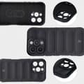 Miniatyrbillede 9 af 11: Bizon Case Tur pansret cover til iPhone 16 Pro Max, sort