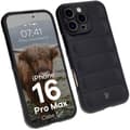Miniatyrbillede 1 af 11: Bizon Case Tur pansret cover til iPhone 16 Pro Max, sort