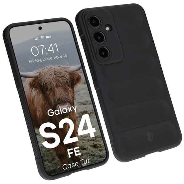 Bizon-suojakuori Galaxy S24 FE:lle, musta